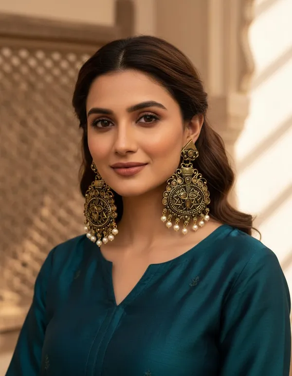 Gold_Toned_Metal_With_Pearl_Chandbali_Earrings_For_Women