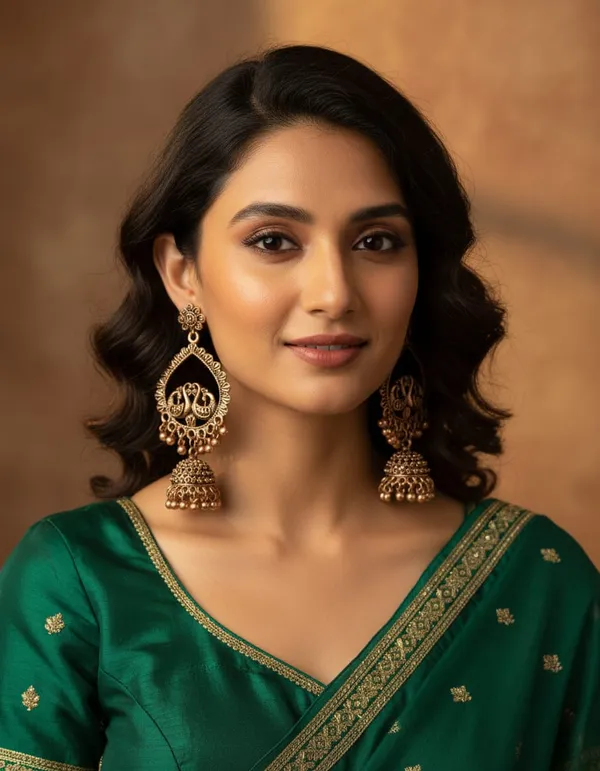 Gold_Toned_Metal_With_Pearl_Jhumka_Earrings_For_Women