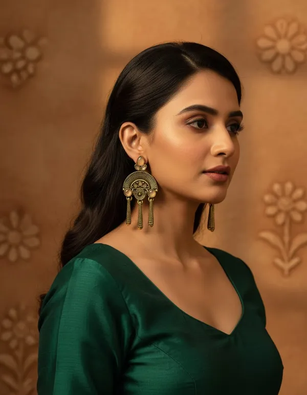 Antique_Gold_Metal_Dangler_Earrings_For_Women
