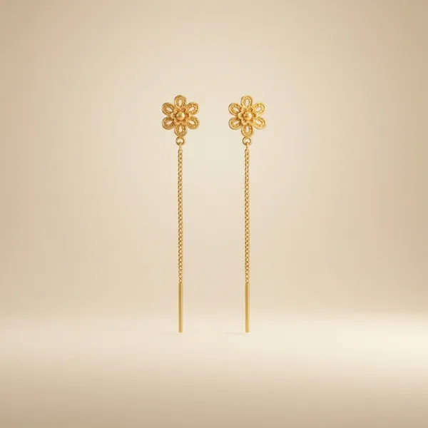 Gold_Toned_Crystal_Drop_Earrings_For_Women
