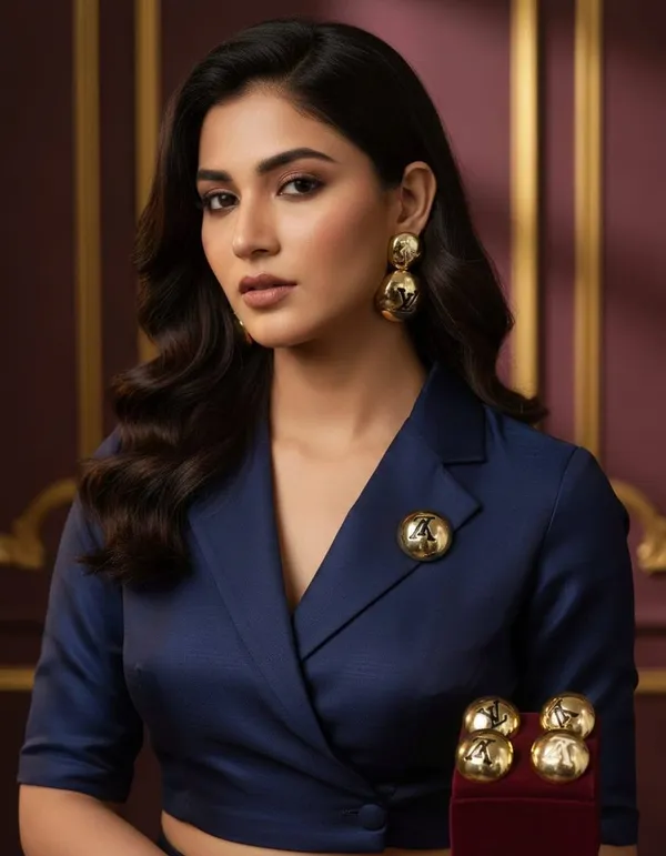 Gold_Toned_Alloy_Earrings_And_Brooch_Set_For_Women