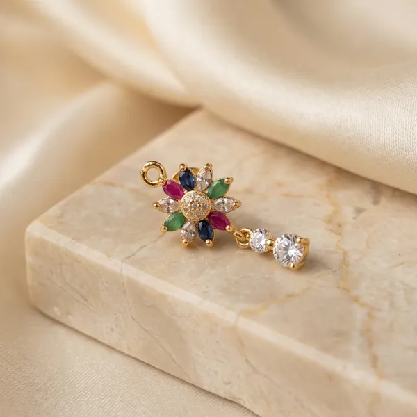 Gold_Toned_Metal_With_Stones_Drop_Earrings_For_Women