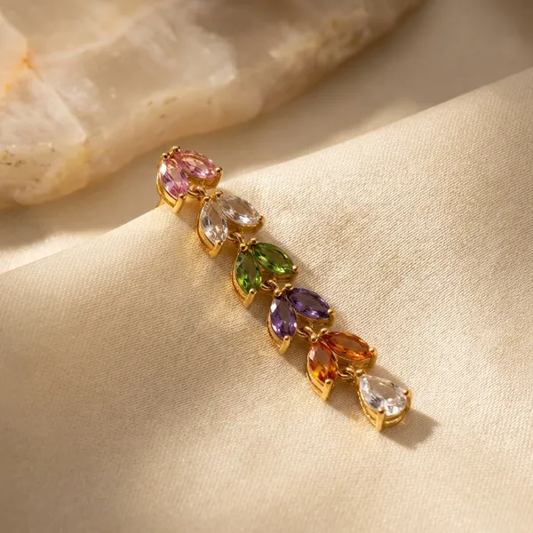 Multicolor_Beads_Dangling_Earrings_For_Women
