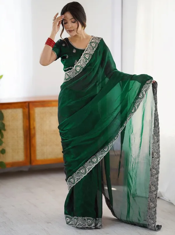 Green_Tissue_Silk_Embroidered_Saree_For_Women