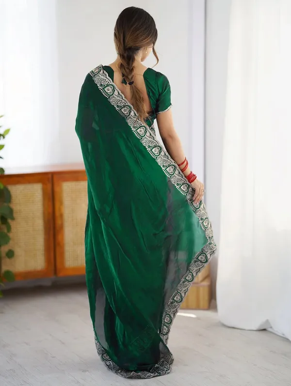 Green_Tissue_Silk_Embroidered_Saree_For_Women