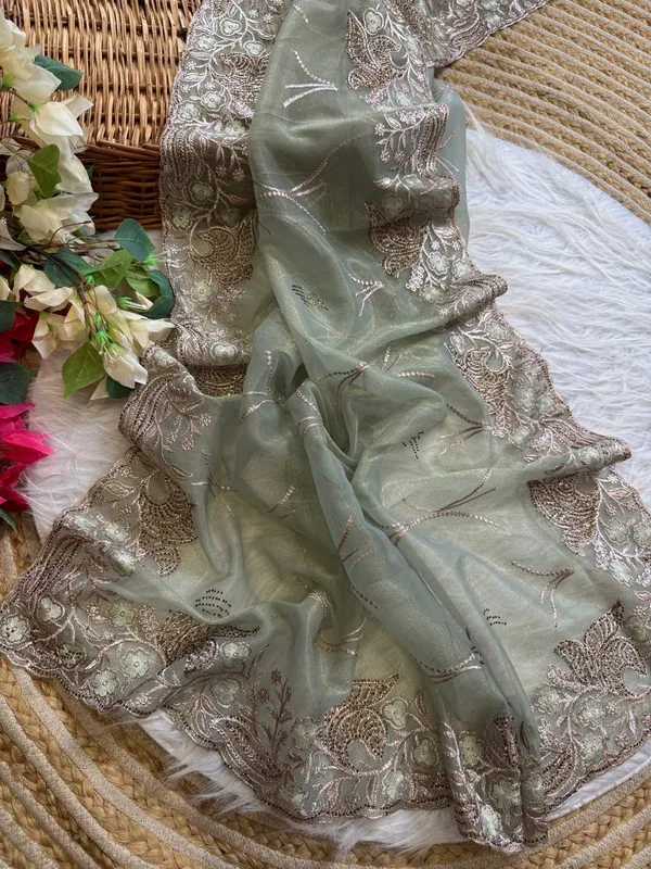 Botan_Heavy_Silver_Embroidery_Work_Saree_with_Full_Silver_Stone_Work__For_Women