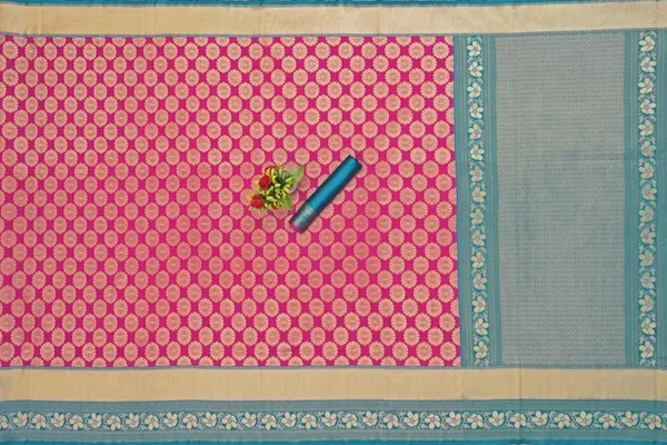 Pink_Woven_Kanjivaram_Jacquard_Saree_for_Women