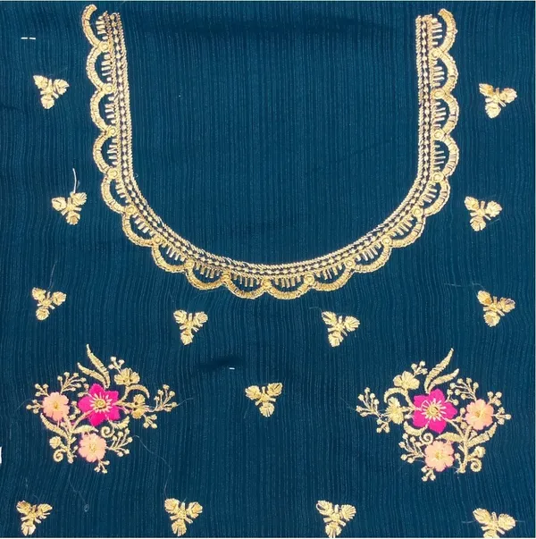 Firozi_Embroidered_Bollywood_Saree_For_Women