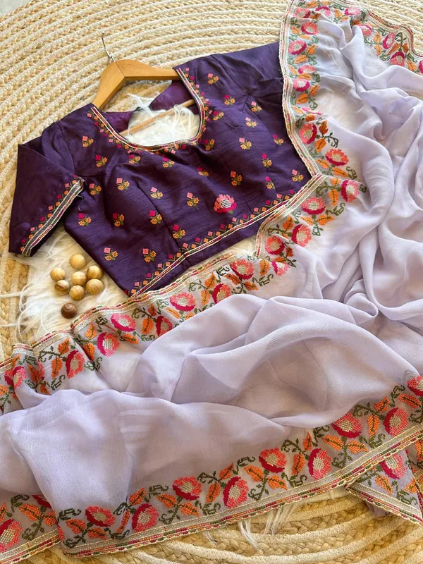 Pink_Womens_and_Girls_Premium_Gold_Crush_Fabric_Saree_with_Multithread_Sequins_Work_Pallu_and_Arco_Cut_Border,_Plain_Saree_with_Blouse_Piece_for_Party_Wear