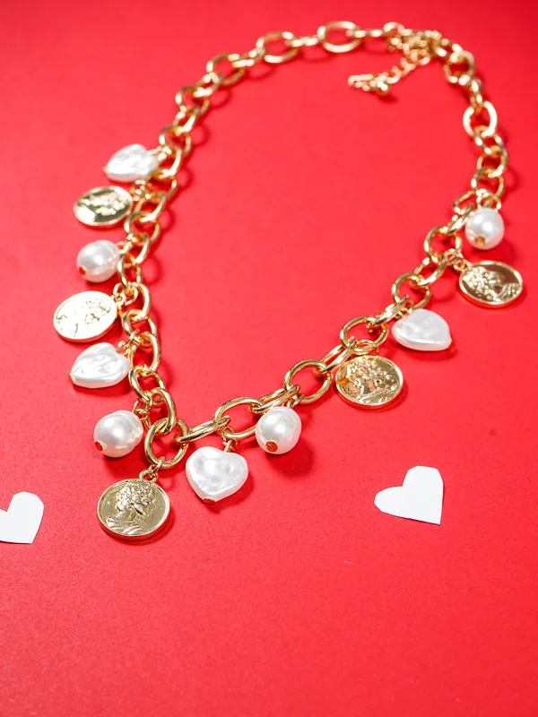Gold_Plated_Pearl,_Heart_&_Coin_Charm_Necklace