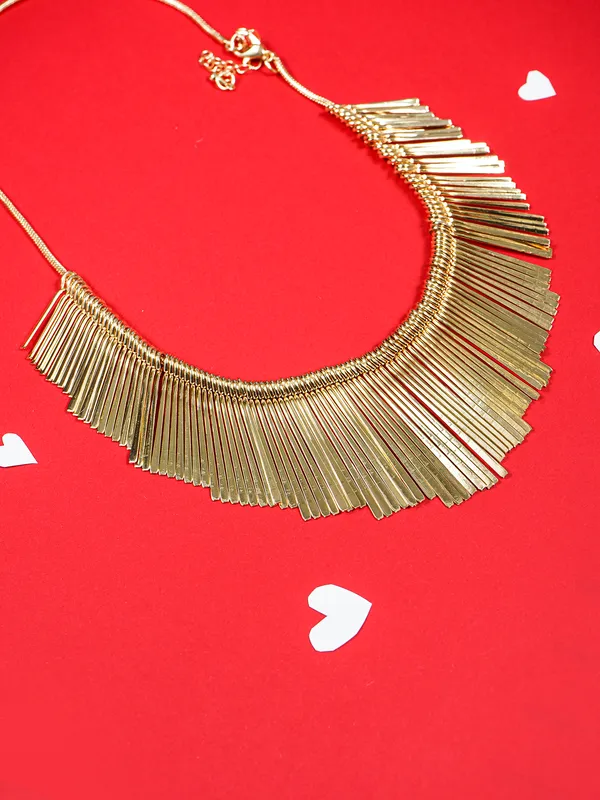 Modern_Gold_Fringe_Collar_Necklace