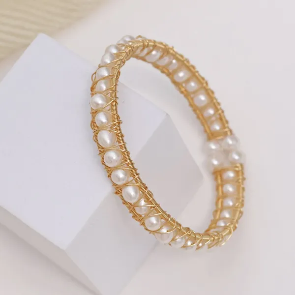 White_Anyaa_Pearl_Openable_Bracelet_Cum_Bangle_For_Women