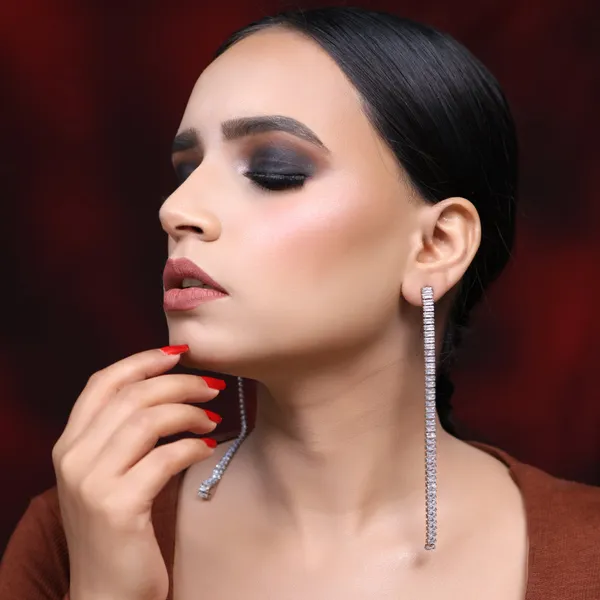 Silver_Baguette_Shoulder_Duster_Earrings_For_Women
