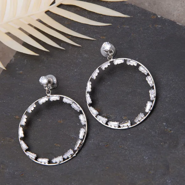 Silver_Claire_Blingy_Round_Party_Earrings_For_Women