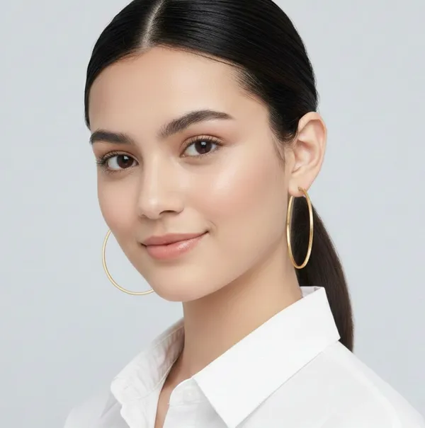 Gold_Statement_Hoop_Earrings_For_Women