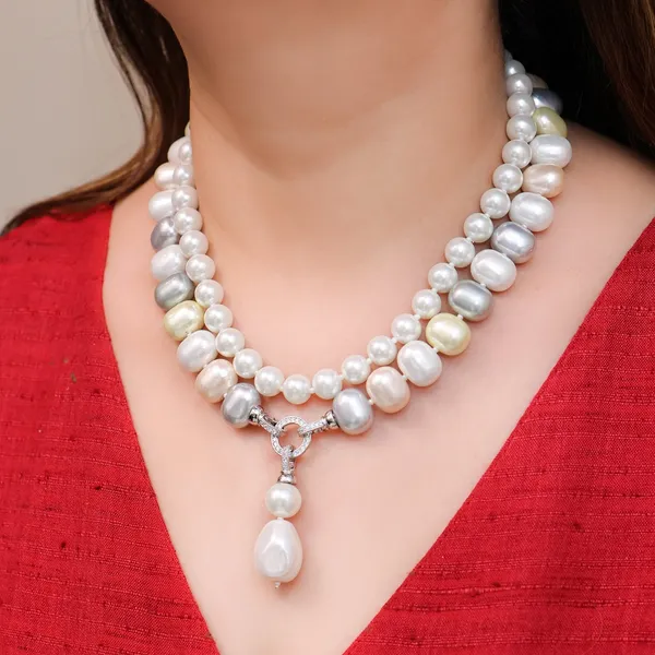 White_Dastoor_Pastels_Layered_Necklace_For_Women