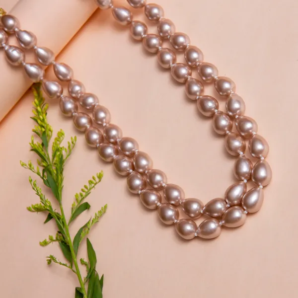 Rosegold_Aarna_Double_Line_Pearls_Necklace_Set_For_Women