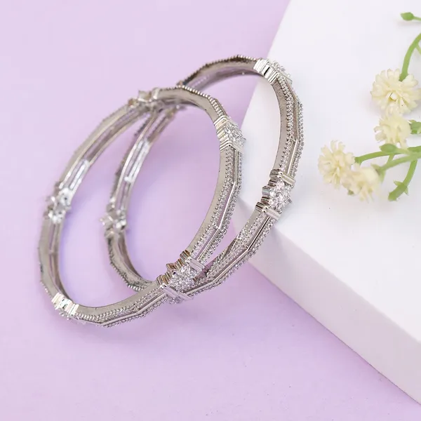 Silver_Kanishka_Zirconia_Bangles_For_Women