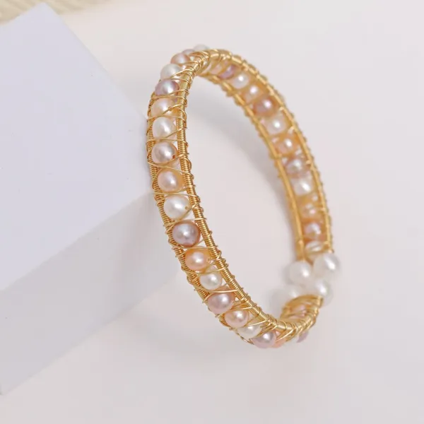 White_Pastel_Pearl_Openable_Bracelet_Cum_Bangle_For_Women