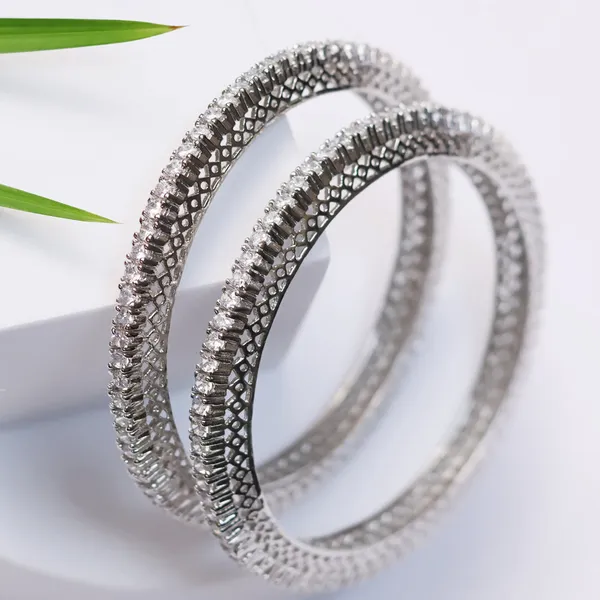 White_Reva_Pointer_Bangles_For_Women