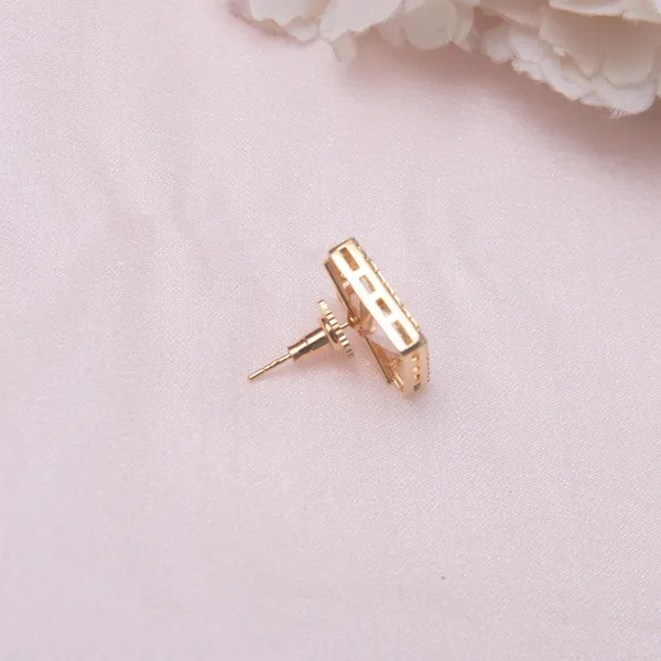 Gold_Princess_Cut_Polki_Stud_Earrings_For_Women