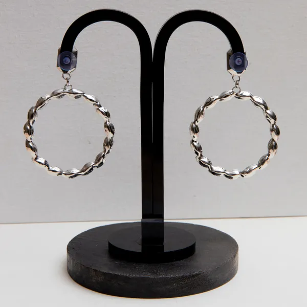 Silver_Iris_Zirconia_Earrings_For_Women