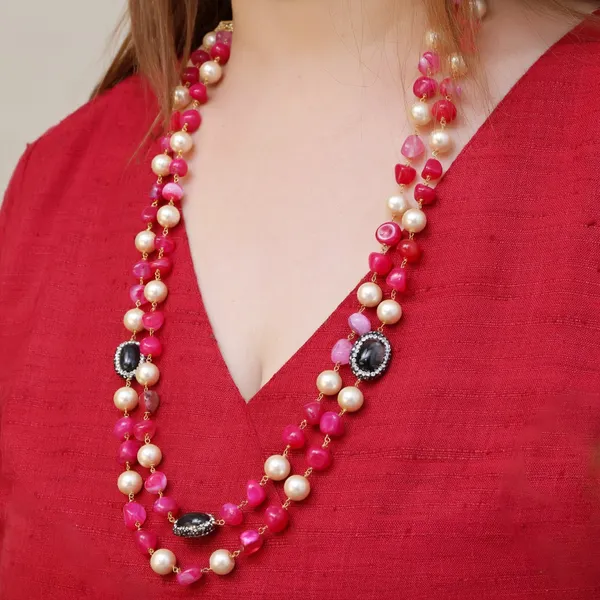Pink_Rukhsana_Toned_Necklace_For_Women