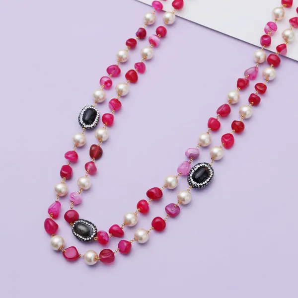 Pink_Rukhsana_Toned_Necklace_For_Women