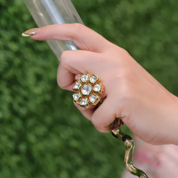 Gold_Samina_Kundan_Adjustable_Ring_For_Women