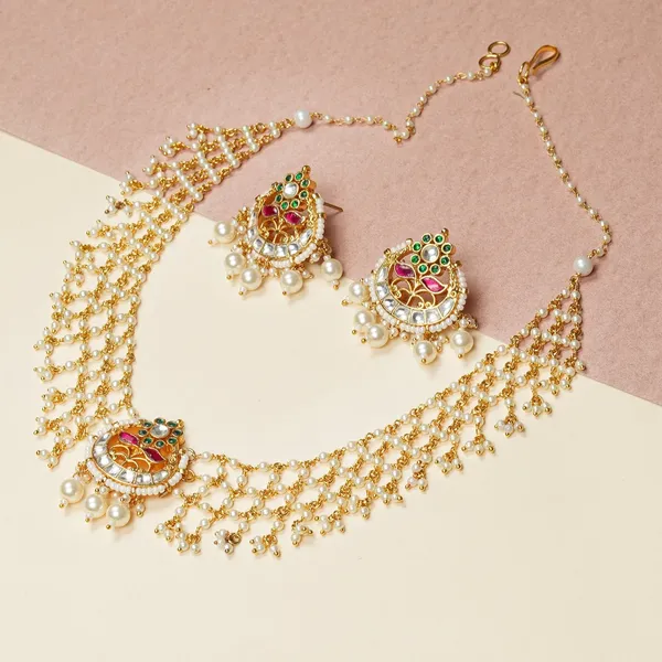 Yellow_Sumaya_Kundan_Necklace_Set_For_Women