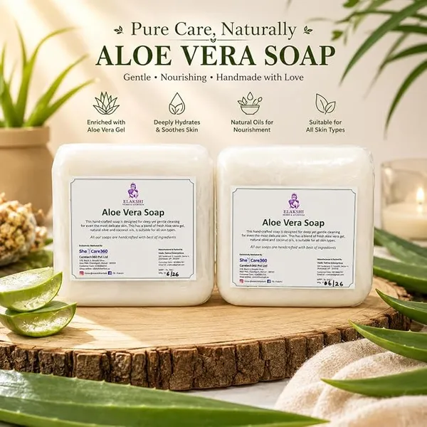 ELAKSHI_ALOEVERA_SOAP_PACK_OF_2