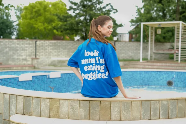 Sky_Zest_Blue_Veggie_Vibes_Printed_Cotton_T-Shirt_For_Unisex