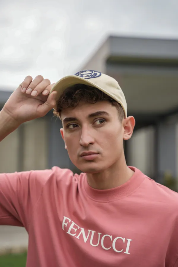 Desert_Dusk_Beige_Crest_3D_Foam_Embroidered_Emblem_Oxford_Cap_For_Unisex