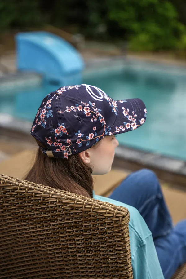 Midnight_Petal_Sakura_Bloom_Satin_Cap_For_Unisex