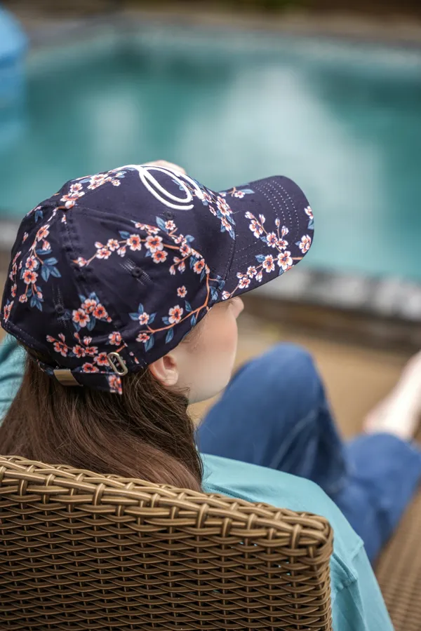 Midnight_Petal_Sakura_Bloom_Satin_Cap_For_Unisex