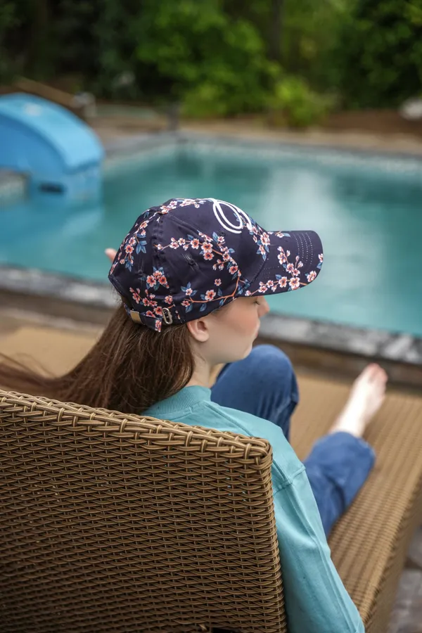 Midnight_Petal_Sakura_Bloom_Satin_Cap_For_Unisex