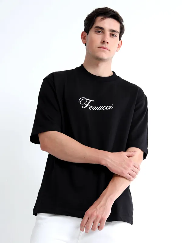 Phantom_Noir_Black_Sonic_Shock_Printed_Cotton_T-Shirt_For_Unisex