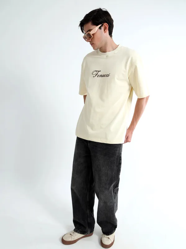 Vanilla_Drift_Street_Character_Printed_Cotton_T-Shirt_For_Unisex