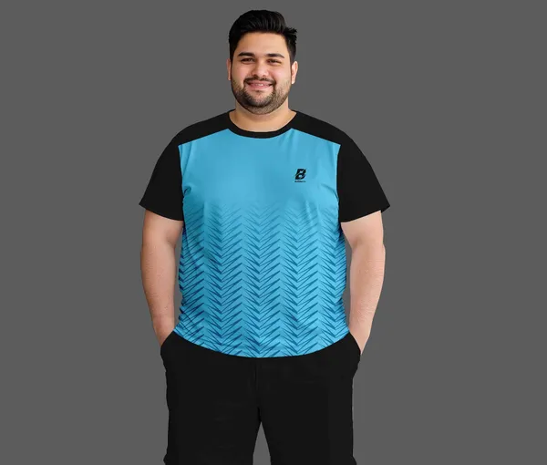 Black_And_Blue_Soft_Polyblend_Multipurpose_Sports_Tshirt