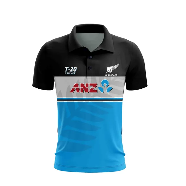 Black_And_Sky_Blue_Soft-Polyblend_New_Zealand_Training_Jersey