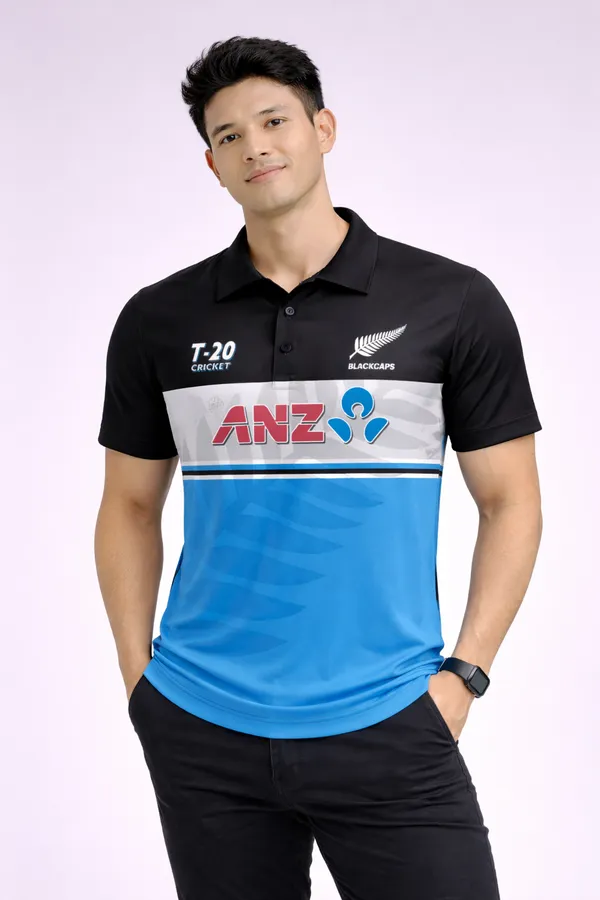 Black_And_Sky_Blue_Soft-Polyblend_New_Zealand_Training_Jersey