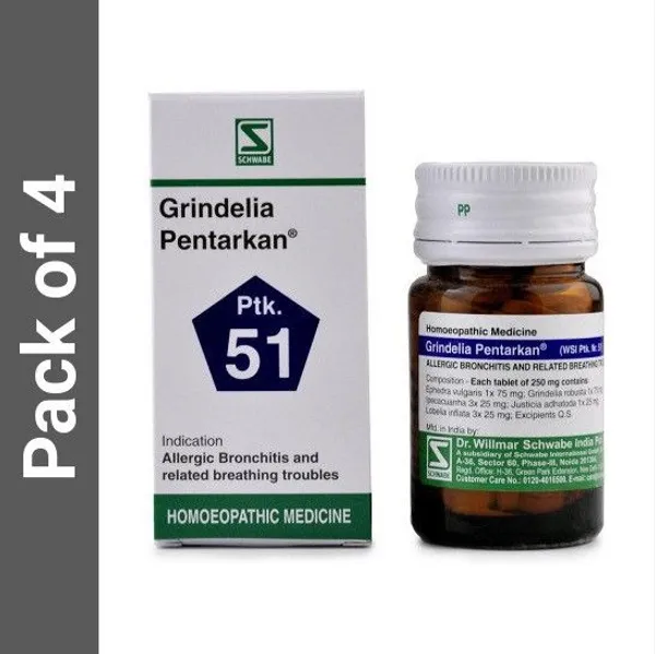Dr.Willmar_Schwabe_India_Grindelia_Pentarkan_(Ptk_51)_Tablets_(4_X_20)
