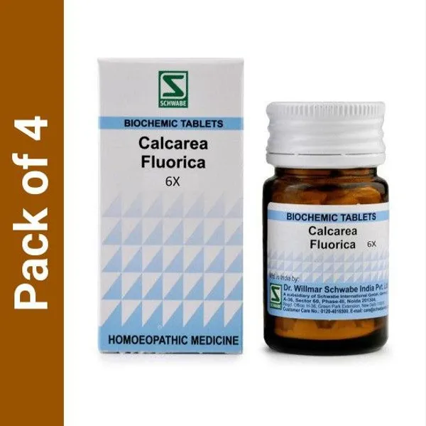 Dr.Willmar_Schwabe_India_Calcarea_Fluorica_6X_6X_Tablets_(4_X_20)