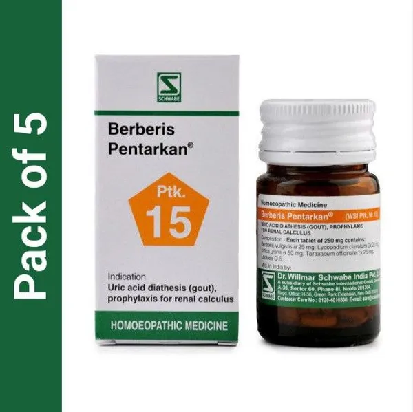 Dr.Willmar_Schwabe_India_Berberis_Pentarkan_(Ptk_15)_Tablets_(5_X_20)