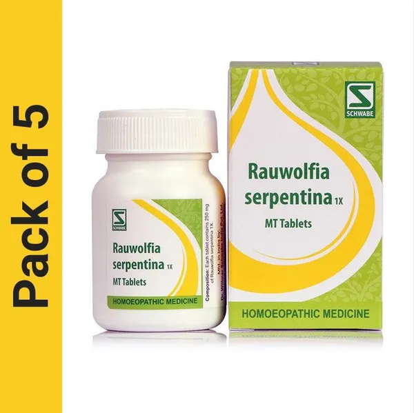 Dr.Willmar_Schwabe_India_Rauwolfia_Serpentina_1X_Tablets_(5_X_20)