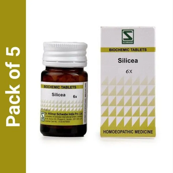Dr.Willmar_Schwabe_India_Silicea_6X_6X_Tablets_(5_X_20)