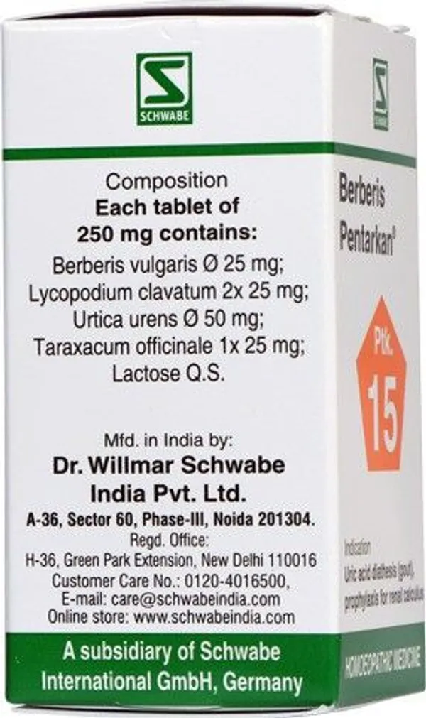 Dr.Willmar_Schwabe_India_Berberis_Pentarkan_Tablets_(4_X_20_Units)