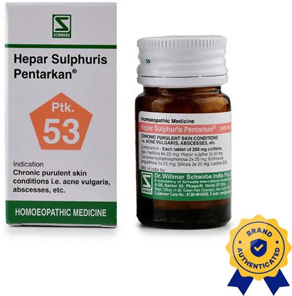 Dr.Willmar_Schwabe_India_Hepar_Sulphuris_Pentarkan_Tablets_(5_X_20)