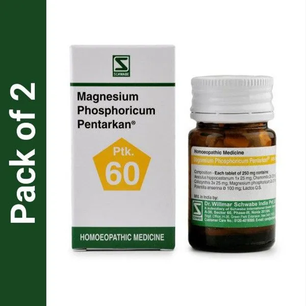 Dr.Willmar_Schwabe_India_Magnesium_Phosphoricum_Pentarkan_(Ptk_60)_Tablets_(2_X_20)