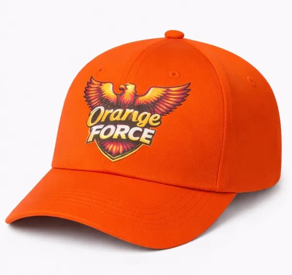 Orange_Cotton_Sunrisers_Hyderabad_Fan_Cap_For_Unisex